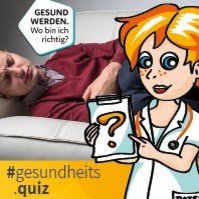 Sujetbild Gesundheitsquiz "Wo bin ich richtig?"