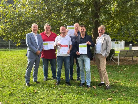 Gruppenfoto der Verleihung