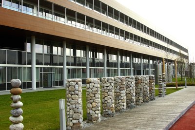 Gebäudeansicht Pyhrn-Eisenwurzen Klinikum Steyr