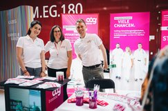 Messeteam auf der AustroDoc