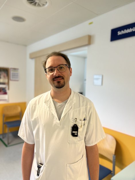 Portraitbild Harald Brunner im Klinikum