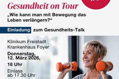 Plakat "Gesundheit on Tour"