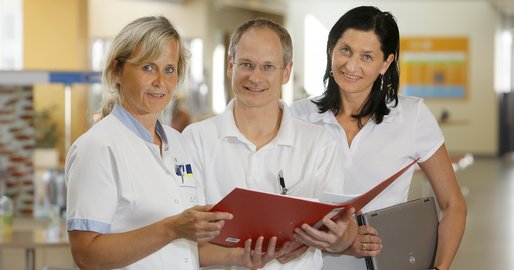 Berufsgruppen aus dem Klinikum Rohrbach