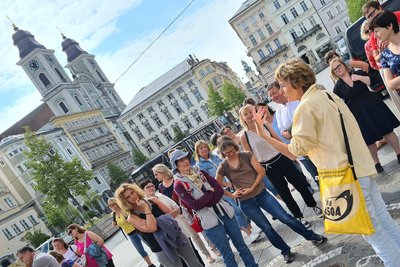 Am Linzer Hauptplatz