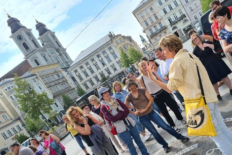 Am Linzer Hauptplatz