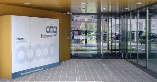 Eingang OÖ Gesundheitsholding