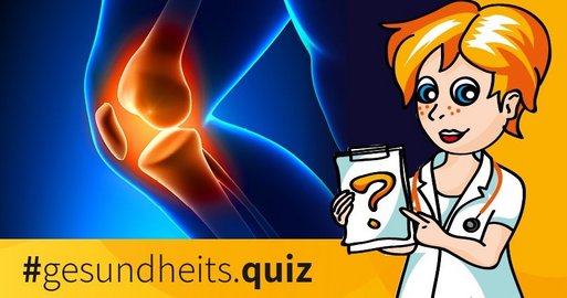 Gesundheitsquiz Knieverletzung