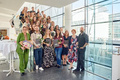 Gruppenfoto AbsolventInnen