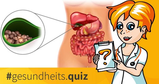 Gesundheitsquiz Gallensteine