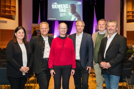 Veranstaltung Demenztag Gruppenfoto Vortragende