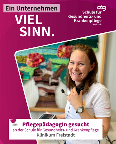 PflegepädagogIn gesucht