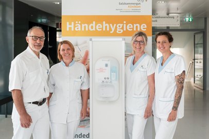 Gruppenfoto Hygienteam SK Gmunden