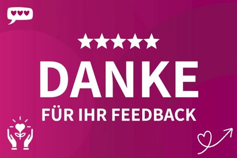 Danke für Ihr Feedback