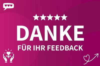Danke für Ihr Feedback