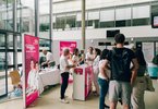 Reges Treiben am OÖG Messestand auf der AustroDoc Messe