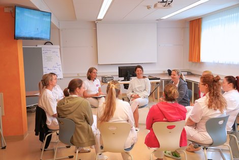 Debriefing im Sesselkreis