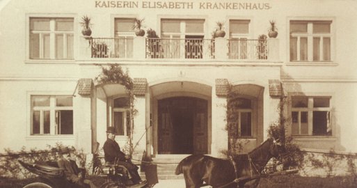 frühere Hausansicht Klinikum Bad Ischl