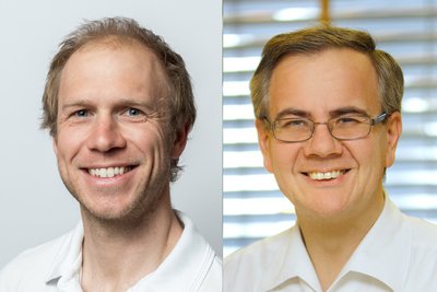 Porträts von Dr. Sebastian Jülg und Dr. Franz Wakolbinger