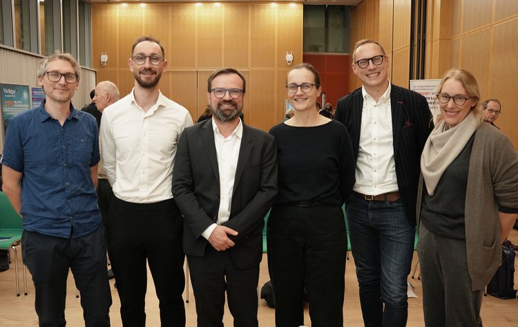 Die Vortragenden des Abends