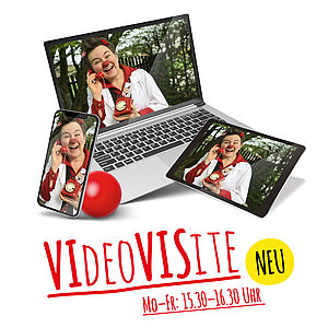 VideoVisite Montag bis Freitag von 15:30 bis 16:30 Uhr