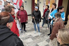 Auszubildende im Workshop