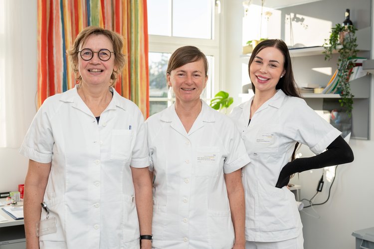 Das Team des Sozialdiensts der Neurologie