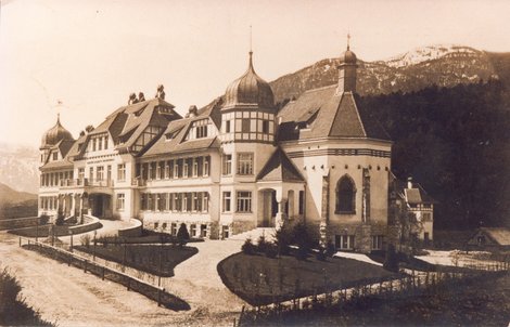 Historische Ansicht des Kaiserin-Elisabeth-Spitals