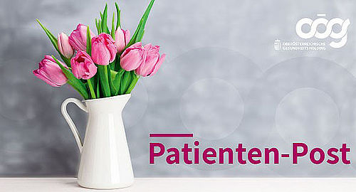 Symbolbild mit Blumen für Patienten-Post