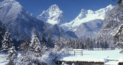 Winterliche Landschaft aus Hinterstoder