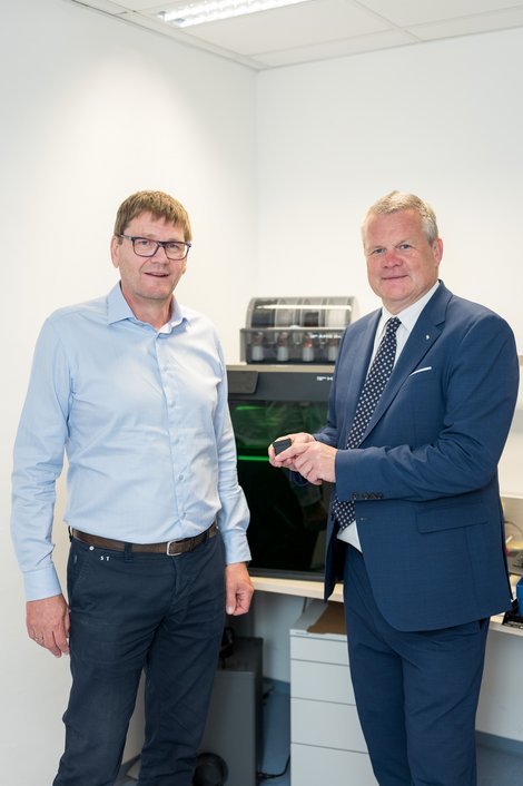 Baumann und Königswieser mit 3D Drucker