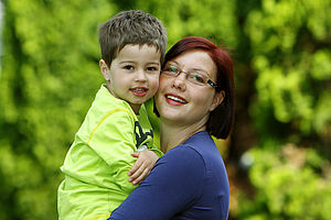 Mutter mit Kind