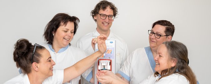 Gruppenfoto vom Hygiene Team