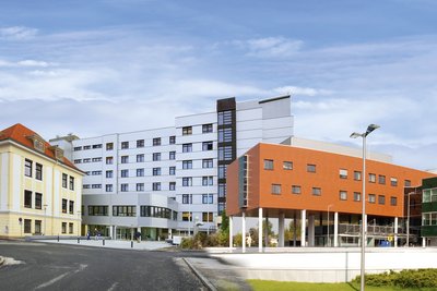 Gebäudeansicht von Steyr und Kirchdorf 