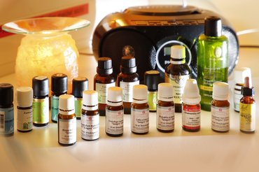 Sujetbild Aromen zur Unterstützung bei der Geburt