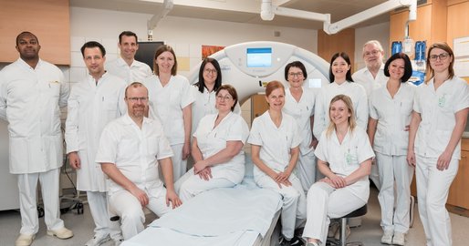 Gruppenfoto Mitarbeiter Radiologie 2025