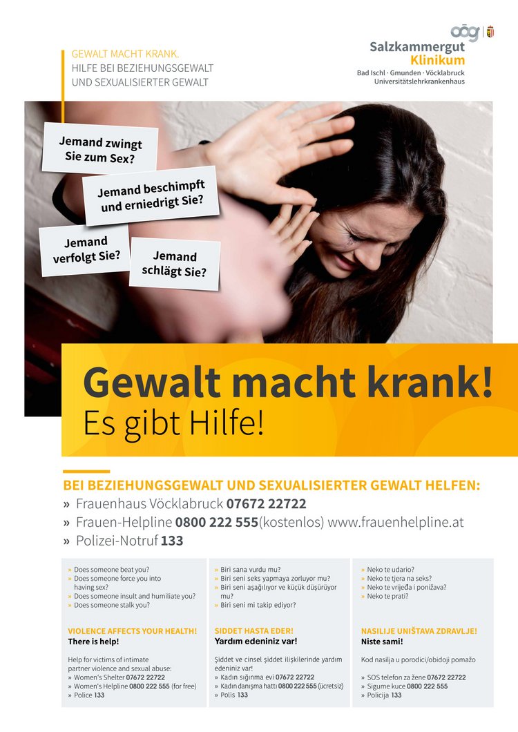 Plakat zu Opferschutz 