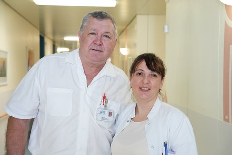 Dr. Viktor Molchanow und Dr.in Tetiana Davydovy