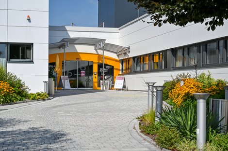 Eingang Klinikum