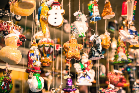 Selbstgebastelte Weihnachts-Deko