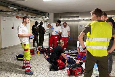 Notfalltraining: Versorgung von Verletzten in Extremsituationen (Terroranschlag, Amoklauf etc.)