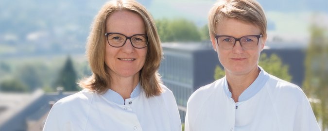 Mitarbeiterinnen aus dem Entlassungsmanagement