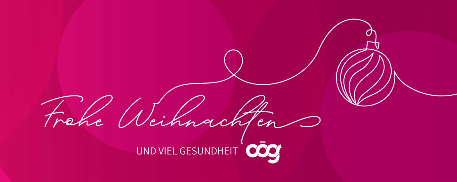 Frohe Weihnachten und viel Gesundheit - OÖG