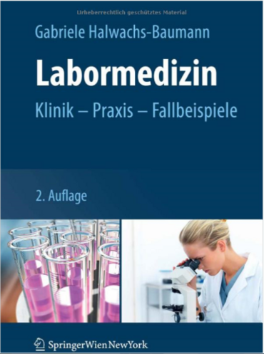 Buchcover Labormedizin von Brigitte Halwachs-Baumann