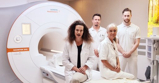 Das Team des MRT des Klinikums Rohrbach
