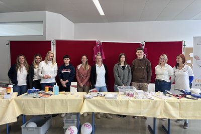 Infostand bei Veranstaltung