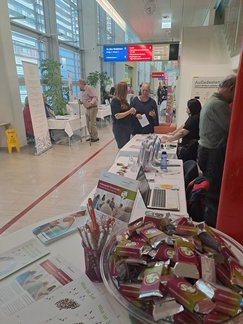 Selbsthilfestände im Salzkammergut Klinikum