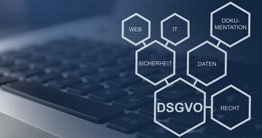 Schlagwörter zur Datenschutzgrundverordnung: Web, IT, Sicherheit, Daten, Dokumentation, Recht