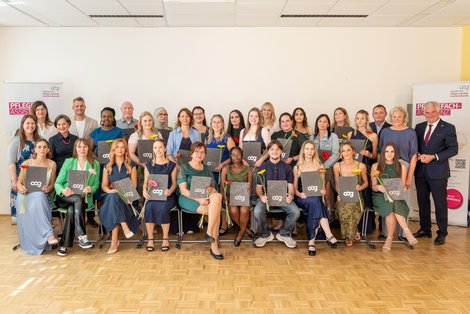 Gruppenfoto AbsolventInnen