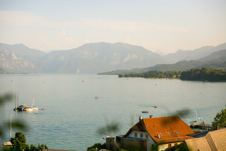 Foto vom Attersee