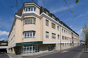 Hausansicht Krankenhaus Sierning